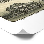 Shenandoah, PAパノラママップ – 1889 ポスター (角)