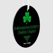 Shenanigan Society ダブリン支部 ヴィンテージヘリテージ オーナメント (正面)