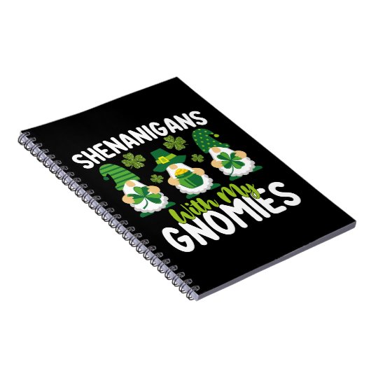 Shenanigansと私のノミー格言聖パトリックの日 ノートブック (右側)