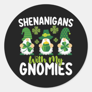 Shenanigansと私のノミー格言聖パトリックの日 ラウンドシール