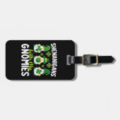 Shenanigansと私のノミー格言聖パトリックの日 ラゲッジタグ (正面横)