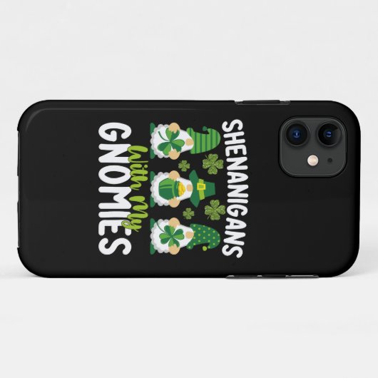 Shenanigansと私のノミー格言聖パトリックの日 Case-Mate iPhoneケース (裏面(横))
