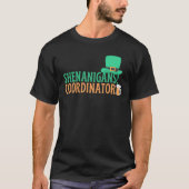 Shenanigans Coordinator Funny Grandma St Patrick's Tシャツ (正面)