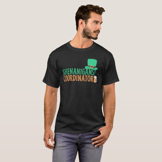 Shenanigans Coordinator Funny Grandma St Patrick's Tシャツ (正面フル)