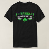 Shenanigans Coordinator Funny Teacher St Patrick' Tシャツ (デザイン正面)