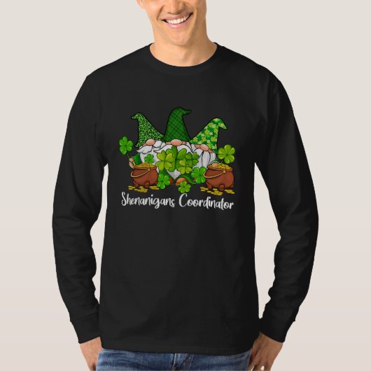 Shenanigans Coordinator St Patricks Day Teacher Gn Tシャツ (正面)
