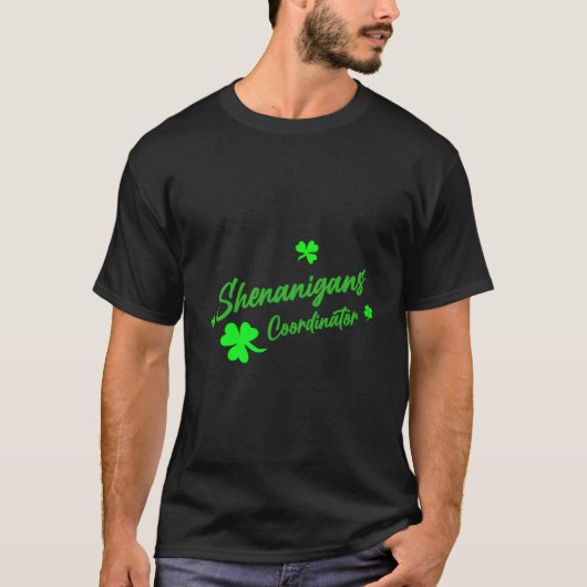 Shenanigans Coordinator Teacher St Patrick'S Day Tシャツ (正面)