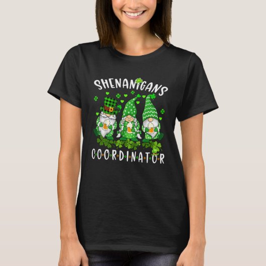 Shenanigans Coordinator Teachers St Patricks Day C Tシャツ (正面)