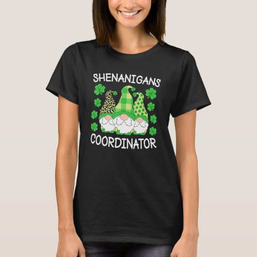 Shenanigans Coordinator Teachers St Patricks Day G Tシャツ (正面)