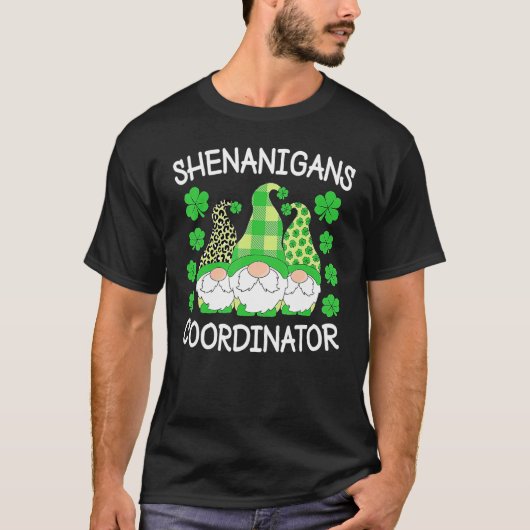 Shenanigans Coordinator Teachers St Patricks Day G Tシャツ (正面)