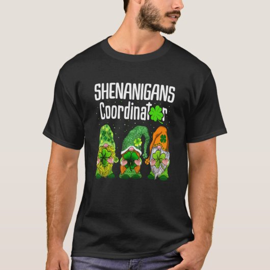 Shenanigans Coordinator Teachers St Patricks Day G Tシャツ (正面)