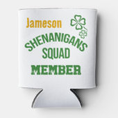 Shenanigans Squad メンバー 缶クーラー (正面)