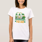 Shenanigans Squad Funny St Patrick's Day Tシャツ (正面)