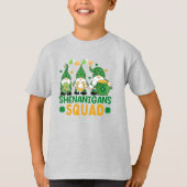Shenanigans Squad Funny St Patrick's Day Tシャツ (正面)