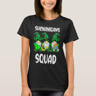 Shenanigans Squad Gnomes St Patrick's Day Men Wome Tシャツ