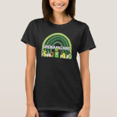 Shenanigans squad irish gnomes rainbow st patrick' tシャツ (正面)