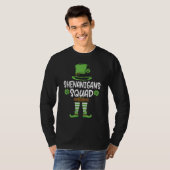Shenanigans Squad Irish Shirt Funny Saint Patricks Tシャツ (正面フル)