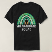 Shenanigans Squad Rainbow St Patricks Day Pullover Tシャツ (デザイン正面)