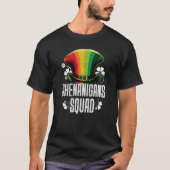 Shenanigans Squad St Patricks C Leaf Tシャツ (正面)