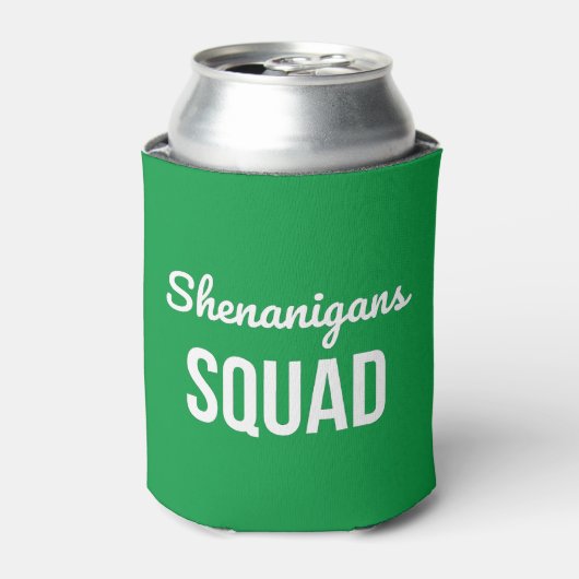 Shenanigans Squad St Patrick's Day 缶クーラー (缶正面)