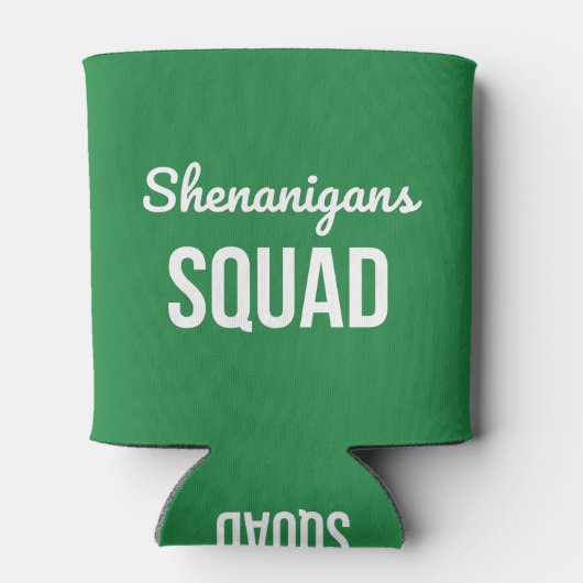 Shenanigans Squad St Patrick's Day 缶クーラー (裏面)