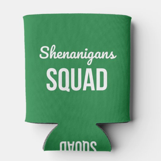 Shenanigans Squad St Patrick's Day 缶クーラー (裏面)
