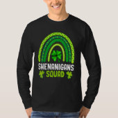 Shenanigans Squad St Patrick's Day Gifts Rainbow S Tシャツ (正面)