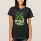 Shenanigans Squad St Patricks Day Gnomes Green Tre Tシャツ (正面)