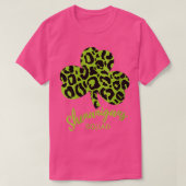 Shenanigans Squad St Patrick's Day Leopard Print S Tシャツ (デザイン正面)
