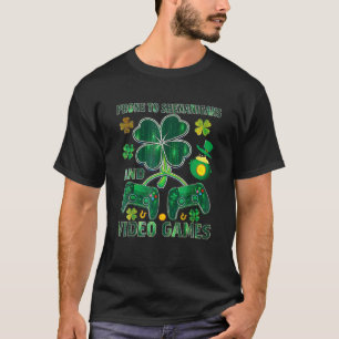 Shenanigans St Patrick Day Kidになりやすいビデオゲーム Tシャツ