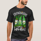 Shenanigans With My Gnomies Patrick's Day Three Gn Tシャツ (正面)