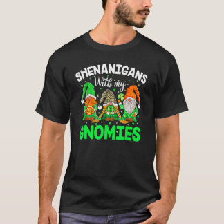 Shenanigans With My Gnomies St Patrick's Day Gnome Tシャツ