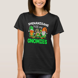 Shenanigans With My Gnomies St Patrick's Day Gnome Tシャツ