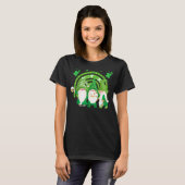 Shenanigans With My Gnomies St Patrick's Day Rainb Tシャツ (正面フル)