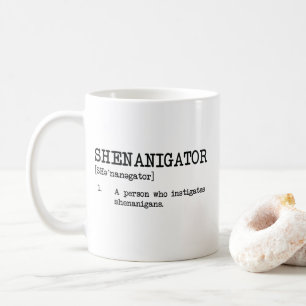 Shenanigator定義おもしろいなセントパトリックの日 コーヒーマグカップ