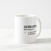 Shenanigator定義おもしろいなセントパトリックの日 コーヒーマグカップ (正面右)