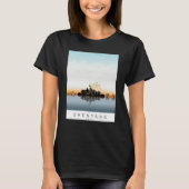 Shenyang China Skyscraper Cityscape Souvenir Paint Tシャツ (正面)