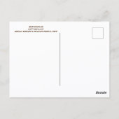 Shepadodleプロフィールのクローズアップ写真はがき ポストカード (裏面)