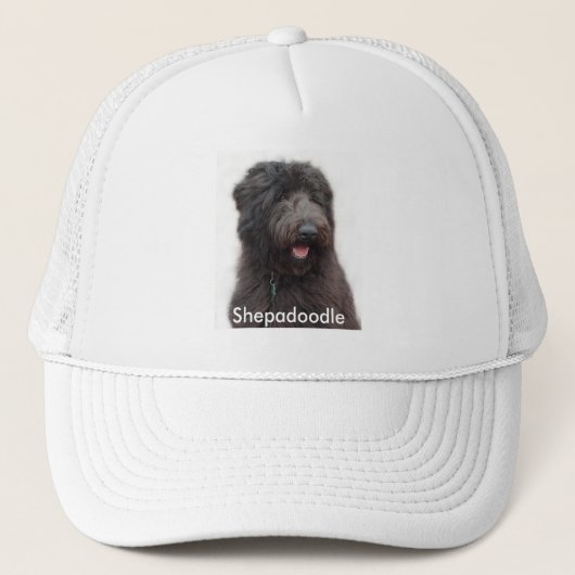 Shepadoodleの帽子 キャップ (正面)