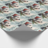 Shepadoodle Christmas Wrapping Paper ラッピングペーパー (角)