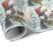 Shepadoodle Christmas Wrapping Paper ラッピングペーパー (ロールコーナー)