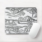 「Shepheardesからの12月の月、 マウスパッド (マウス)