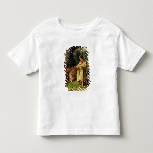 Shepherd Boy, 1831 (パネル油) トドラーTシャツ (正面)