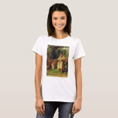 Shepherd Boy, 1831 (パネル油) Tシャツ (正面フル)