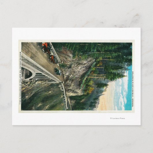 ShepperdののまわりにDellの西端を曲げる ポストカード (正面)