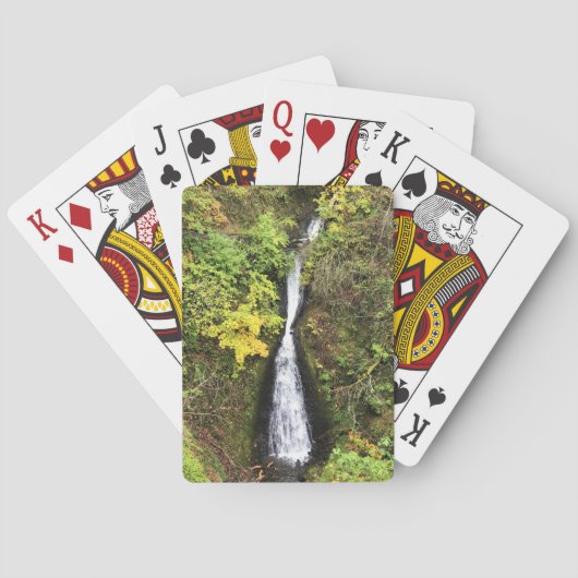 Shepperd's Dell秋、Columbia River Gorge、または トランプ (裏面)