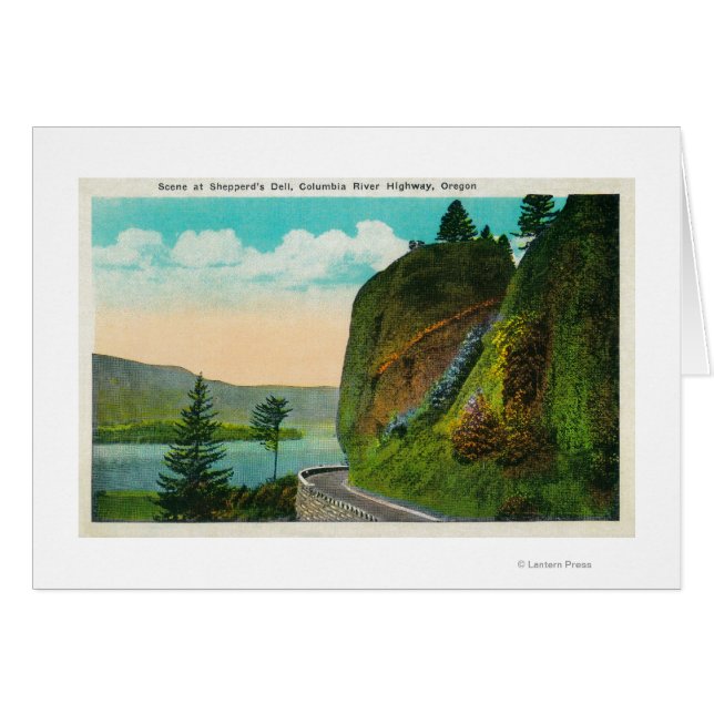 Shepperd's Dell on Columbia Riverのシーン (正面横)