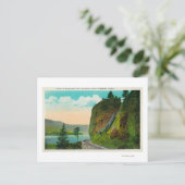 Shepperd's Dell on Columbia Riverのシーン ポストカード (スタンド正面)