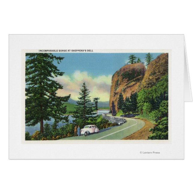 Shepperd's Dell View of Incomparable Gorge (正面横)