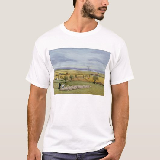Sheppeyのヒツジの農家の島 Tシャツ (正面)